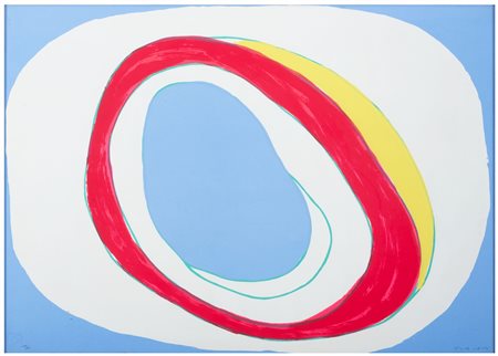 GIULIO TURCATO Mantova 1912 - Roma 1995 Senza titolo Litografia ex 108/150...