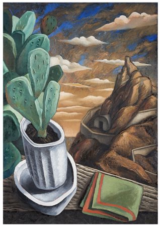 CARLOS FORNS BADA Madrid 1956 Composizione 1988 Olio su tela di lino cm. 98 x...