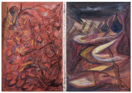 ALBERTO BRAGAGLIA Frosinone 1896 - Anzio 1985 Apparenze illusorie 1930 circa...