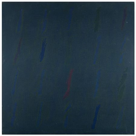 RENZO GALLO Roma 1943 Presenza 3 1972 Acrilico su tela cm 90 x 90 Firma data...