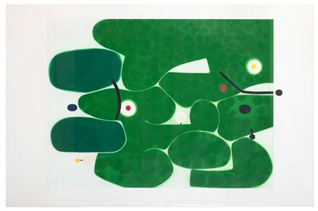 VICTOR PASMORE Chelsam 1908 - La Valletta, Malta 1998 Vigna Antoniniana 1980...