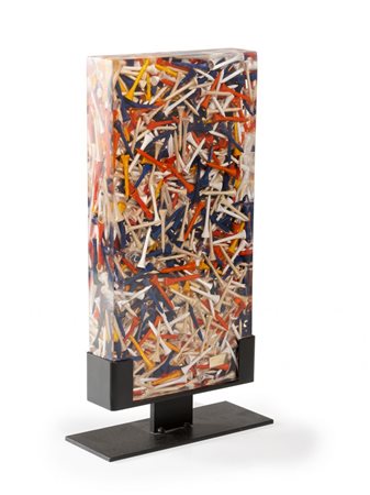 ARMAN Nizza 1928 - New York 2005 Tees de Golf 2003 Accumulazione di T da golf...