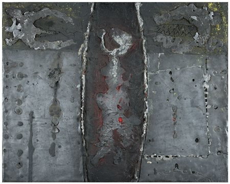 GINO MAROTTA Campobasso 1935 - Roma 2012 Senza Titolo 1957 Piombo, stagno, e...