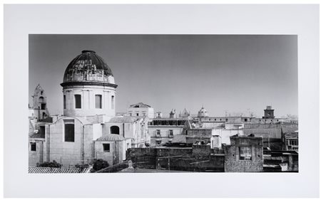 MIMMO JODICE Napoli 1934 Napoli periferia e Vesuvio 1989 Fotografia ex unico...