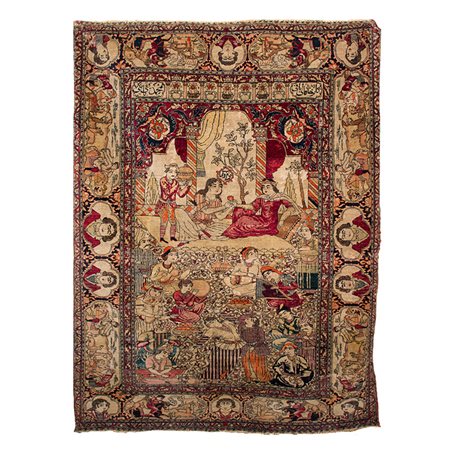 Tappeto persiano XX sec. 188 x 138 cm.