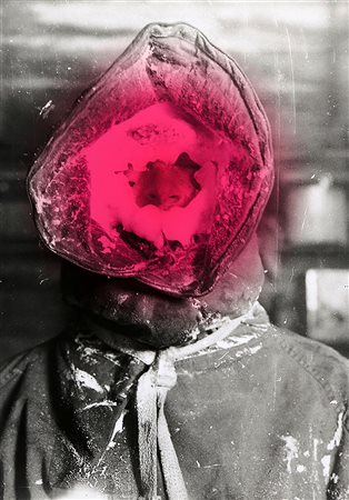 PATRICK TUTTOFUOCO 1974 Ice Mask, 2009 Stampa a getto d’inchiostro, cm. 42 x...