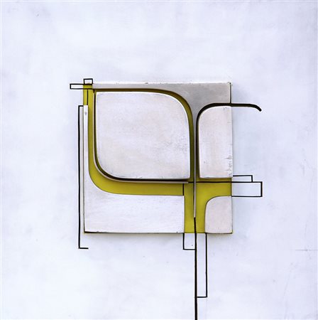 BEN ORMENESE 1930 6-4-70, 1970 Tecnica mista e assemblaggio su tavola, cm. 33...