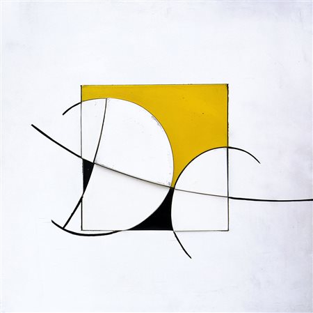 BEN ORMENESE 1930 20-A-2, 1969 Tecnica mista e assemblaggio su tavola, cm. 33...