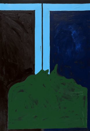TANO FESTA 1938 - 1988 Paesaggio Notturno, 1973 Tecnica mista su tela, cm....