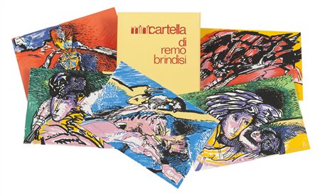 REMO BRINDISI (Roma 1918 - Lido di Spina 1996) Senza titolo, 1981 Sei...