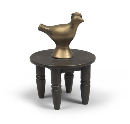 CONCETTO POZZATI (Vò 1935) Uccello Bronzo, ex. 40/100 Misure, cm. 19,5 x 12...