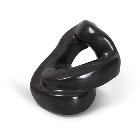 GIOVANNI DEFANT (Palmanova 1963) Senza titolo, 2009 Scultura in marmo nero,...