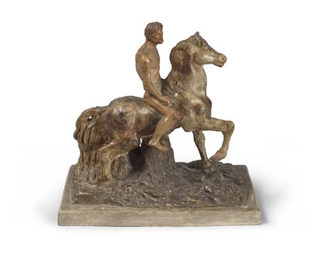 GIORGIO DE CHIRICO (Volos 1888 - Roma 1978) Ippolito Terracotta...