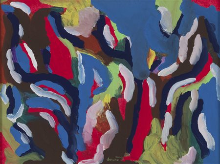 PITTORE XX SECOLO Paesaggio, 2000 Tempera acrilica su tela, cm. 30 x 40...