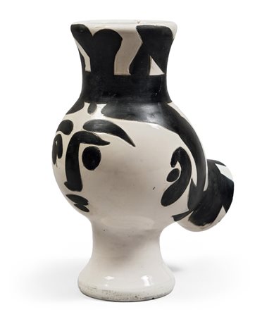 PABLO PICASSO (Malaga 1881 - Mougins 1973) Wood-Owl Woman, 1951 Vaso in...