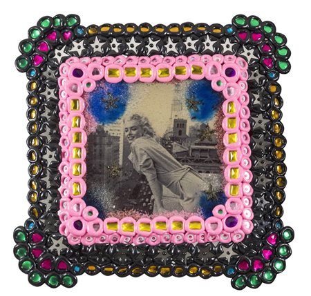 Omar Ronda (Portulla (Bi) 1947) Marilyn Iron Frozen, 2012, Fusione di resine,...