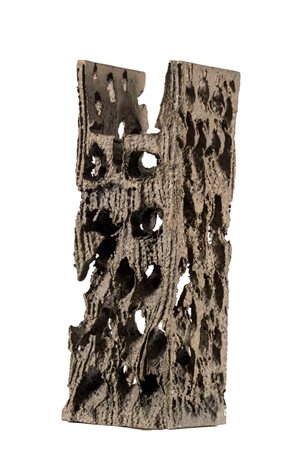 Urano Palma (Varese 1936 2010) Trono, , Scultura in bronzo, cm. 34x12x12...