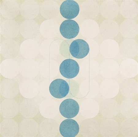 Carlo Nangeroni (New York 1922) Elementi Scorrevoli, 1969, Acrilico su tela,...