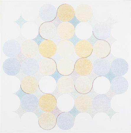 Carlo Nangeroni (New York 1922) Senza titolo, 1980, Acrilico su tela, cm....