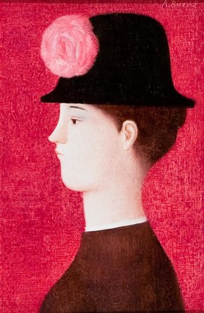 Antonio Bueno (Berlino 1918 Firenze 1984) "D'apres Seurat", 1978, Olio su...