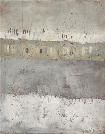 Giuseppe Banchieri (Milano 1927 Poveromo (Ms) 1994) Paesaggio n° 12, 1958,...