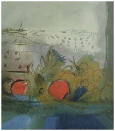 MANLIO BACOSI Perugia 1921 – 1998 Senza titolo Natura morta 1967 Olio su tela...