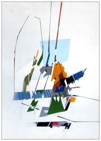 EDOARDO FRANCESCHINI Catania 1928 – Varese 2006 Senza titolo 1980 Olio su...