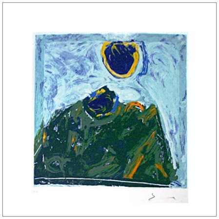 MARIO SCHIFANO Homs (Libia) 1934 – Roma 1998 Isola + terra 1988 Serigrafia a...