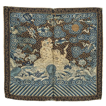 Pettorale per funzionario del quinto rango militare. Tessuto Kesa in seta e...