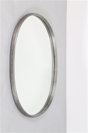 BURCHIELLARO LORENZO (n. 1933) Specchio da parete in alluminio e vetro, anni...