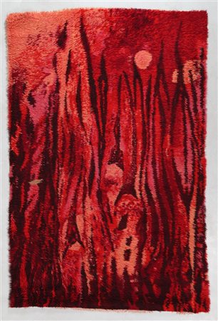 MANIFATTURA ITALIANA Tappeto anni 60/70 . -. Cm 168,00 x 258,00. Il tappeto...