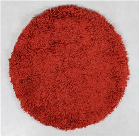 MANIFATTURA ITALIANA Tappeto anni 60/70 . -. Cm 145,00 x 145,00.