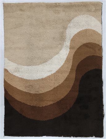 MANIFATTURA ITALIANA Tappeto anni 60/70 . -. Cm 200,00 x 280,00. Il tappeto...