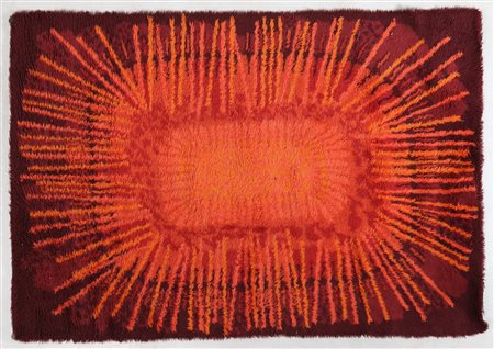 MANIFATTURA ITALIANA Tappeto anni 60/70 . -. Cm 160,00 x 230,00.