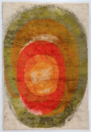 MANIFATTURA ITALIANA Tappeto anni 60/70 . -. Cm 196,00 x 290,00.