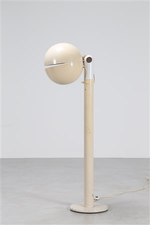 BUZZI CERIANI FRANCESCO Lampada da terra in alluminio smaltato, mod.Tenaglia...