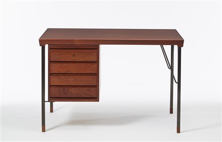 Peter Hvidt e Orla M¯lgaard-Nielsen Scrittoio con piano e scarpette in...