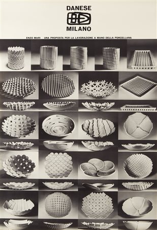 Enzo Mari (Novara 1932 ) "Una proposta per la lavorazione a mano della...