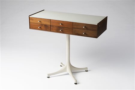 George Nelson (Chicago 1908 - Barrington 1986) Cassettiera a sei cassetti...