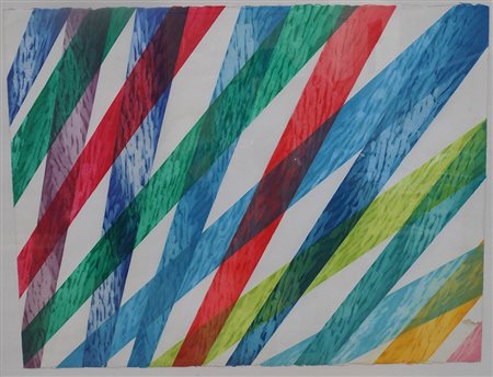 Piero dorazio serigrafia 50x70