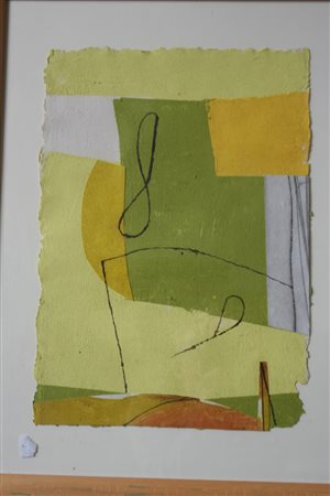 Tommaso Cascella tecnica mista su carta 35x50 pubblicato