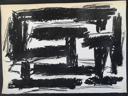 Jeannes Kounellis labirinti 27x33 autentica dell'art. su foto