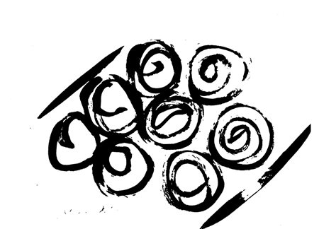 Jeannes Kounellis segnali di fumo 35X50 CATRAME SU CARTA autentica dell'art...