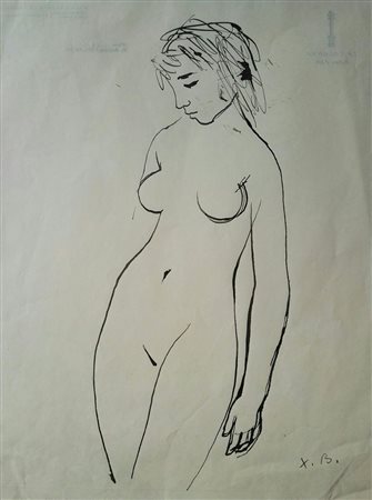 Xavier Bueno china su carta 22,5x30