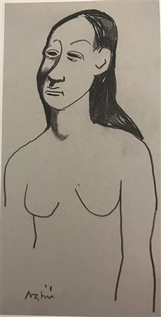 Gualtiero Nativi 'disegno 15x20 del 1946 pubblicato