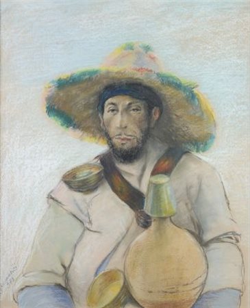 ino Tirinnanzi (Greve in Chianti, 1923 - 2002) PORTATORE D’ACQUA, 1973...