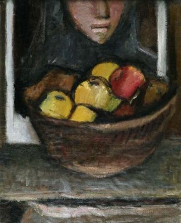 Mario Marcucci (Viareggio, 1910 - 1992) NATURA MORTA CON VOLTO, 1950 Olio su...