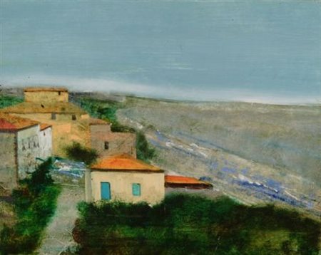 Salvatore Magazzini (Pistoia, 1955) MARINA DI BIBBONA, 1995 Olio su...