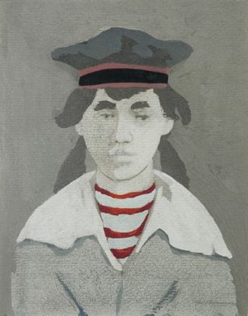 Marcello Boccacci (Firenze, 1914 - 1996) RAGAZZA LIVORNESE Olio su...