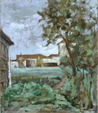 Seve Sospizio (Perugia, 1908 - Senigallia, 1962) PAESAGGIO, 1936 Olio su...